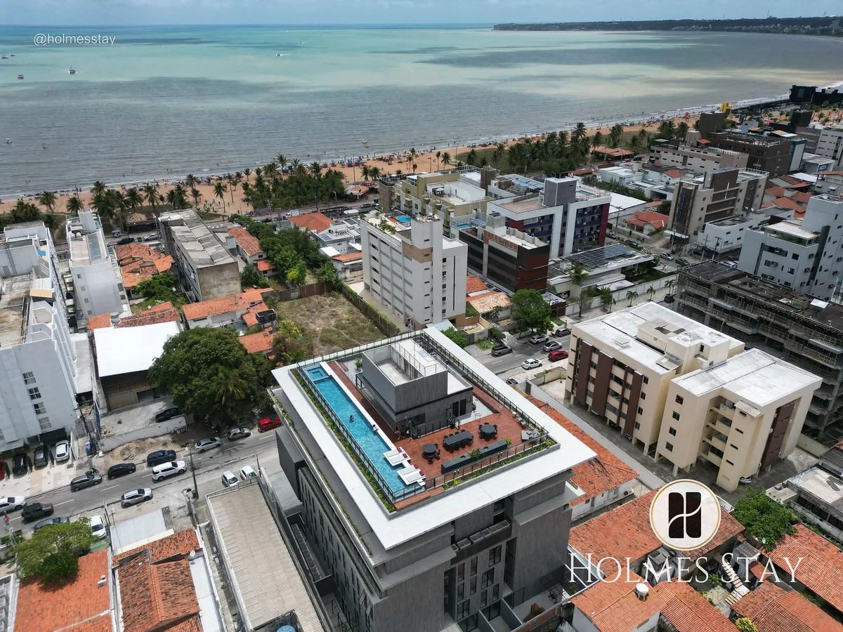 Foto de Flat de luxo com varanda no Acqua Tambau CD4XI