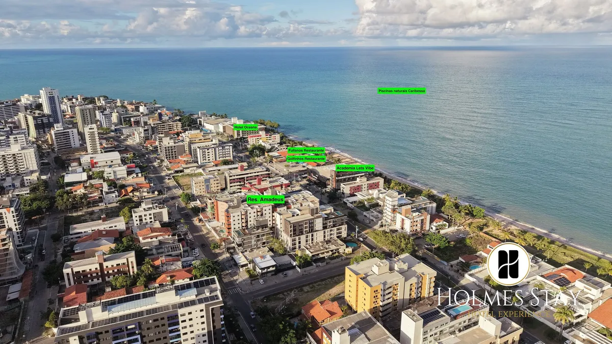 Foto de Apto 3 quartos grande a 50m do Mar AH113