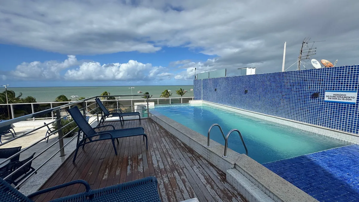 Foto de 2 quartos à beira-mar de Tambaú AH402