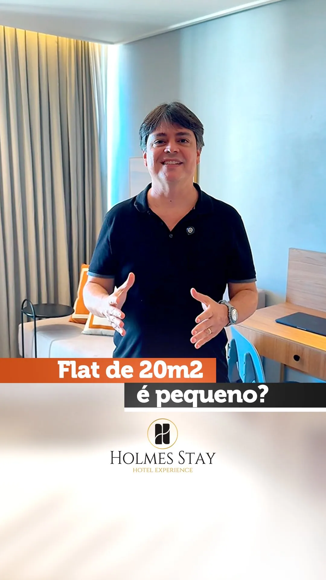 Flat de 20 m² é pequeno? Será mesmo?